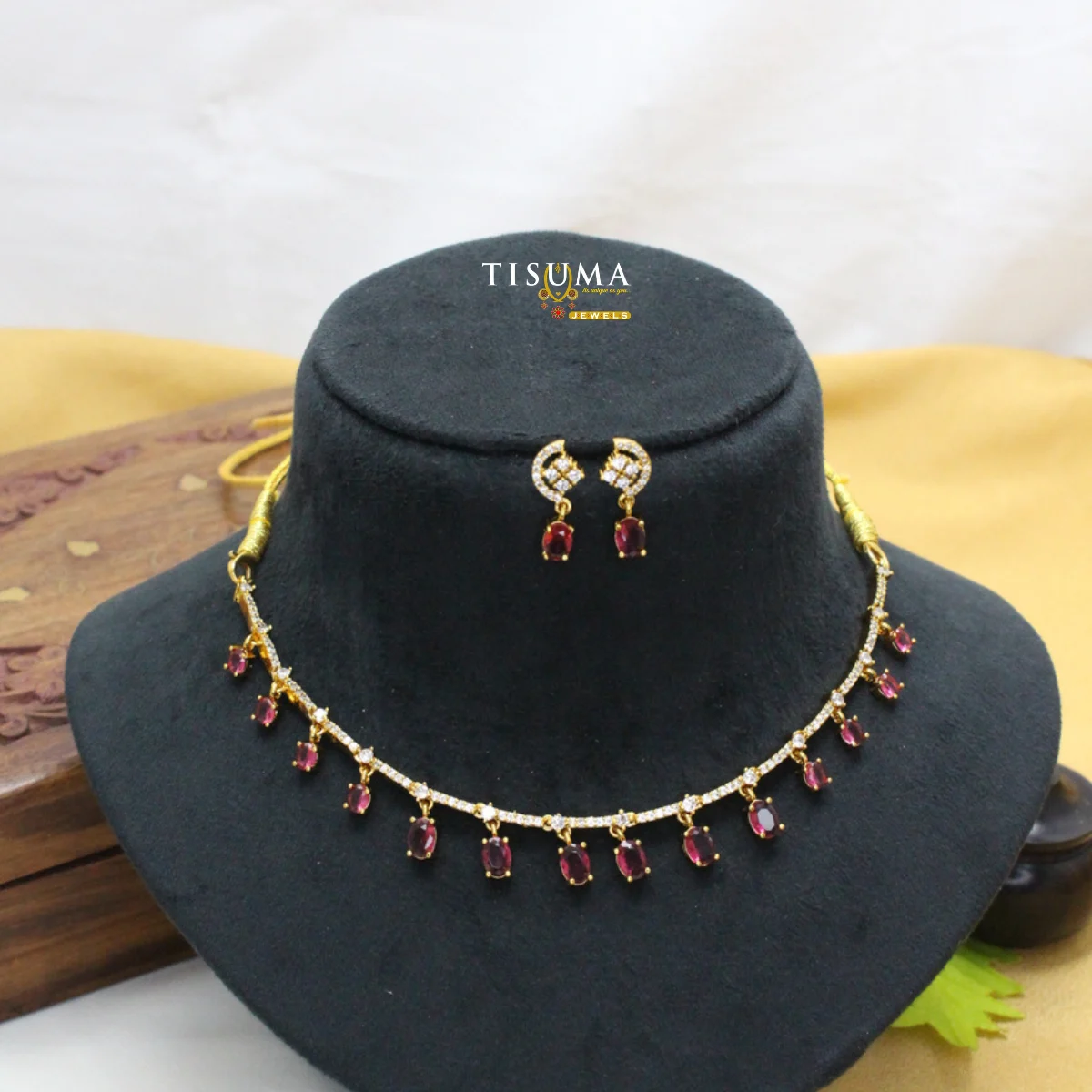 Ruby AD Necklace